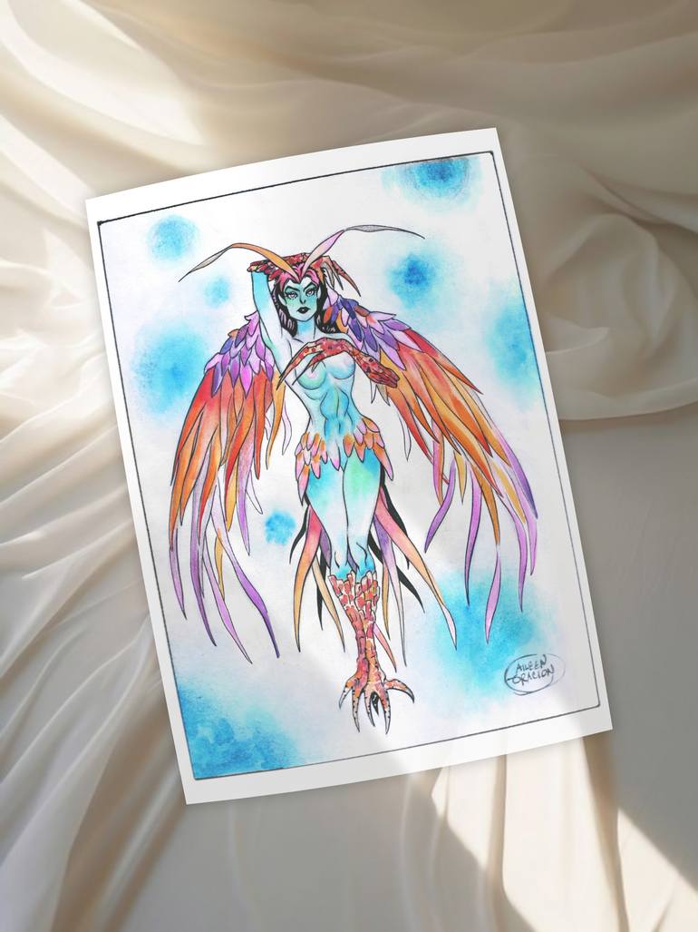 Original Conceptual Fantasy Painting by Aileen Oracion