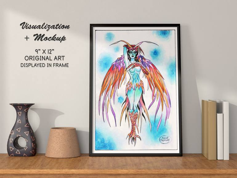 Original Conceptual Fantasy Painting by Aileen Oracion