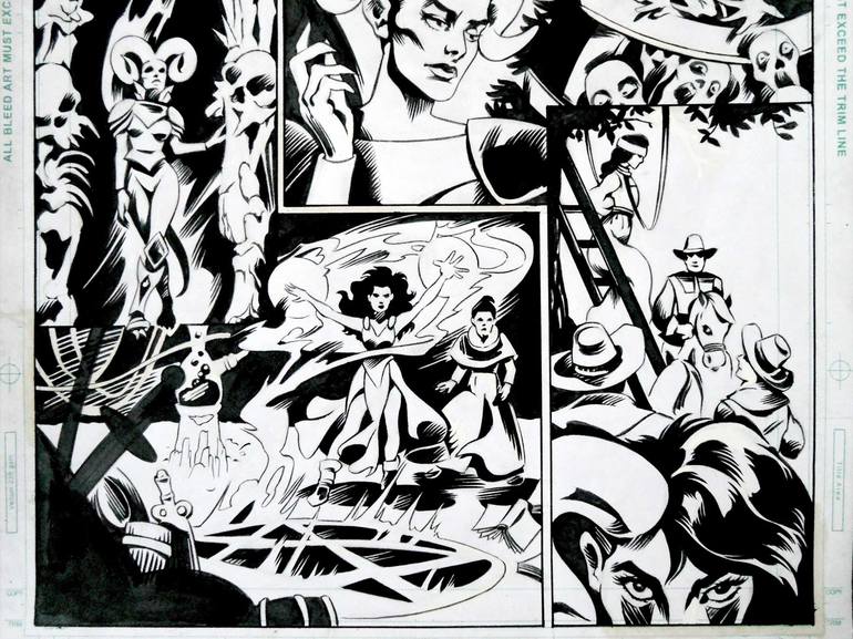 Original Illustration Comics Drawing by Aileen Oracion