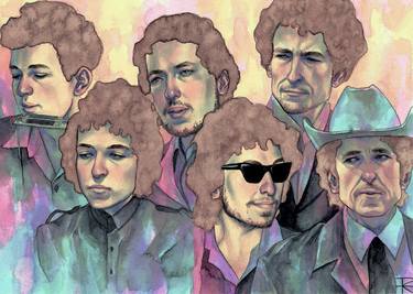 Bob Dylan through the decades thumb