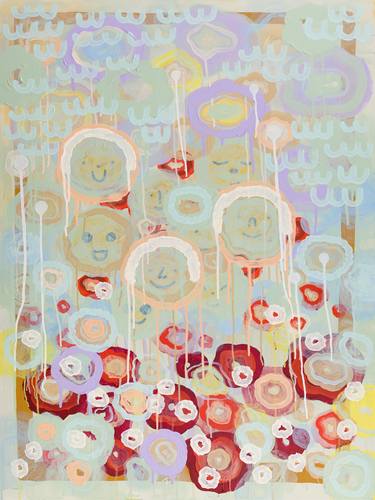 Original Abstract Paintings by Jozelle McLea
