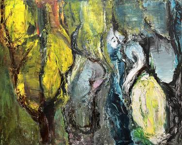 Original Abstract Expressionism Abstract Paintings by Irene Kovalevskaya