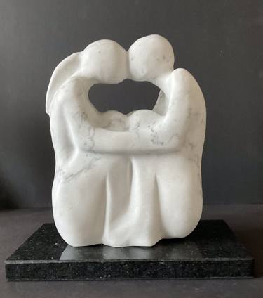 Saatchi Art Artist Bozena Happach; Sculpture, “First Kiss” #art