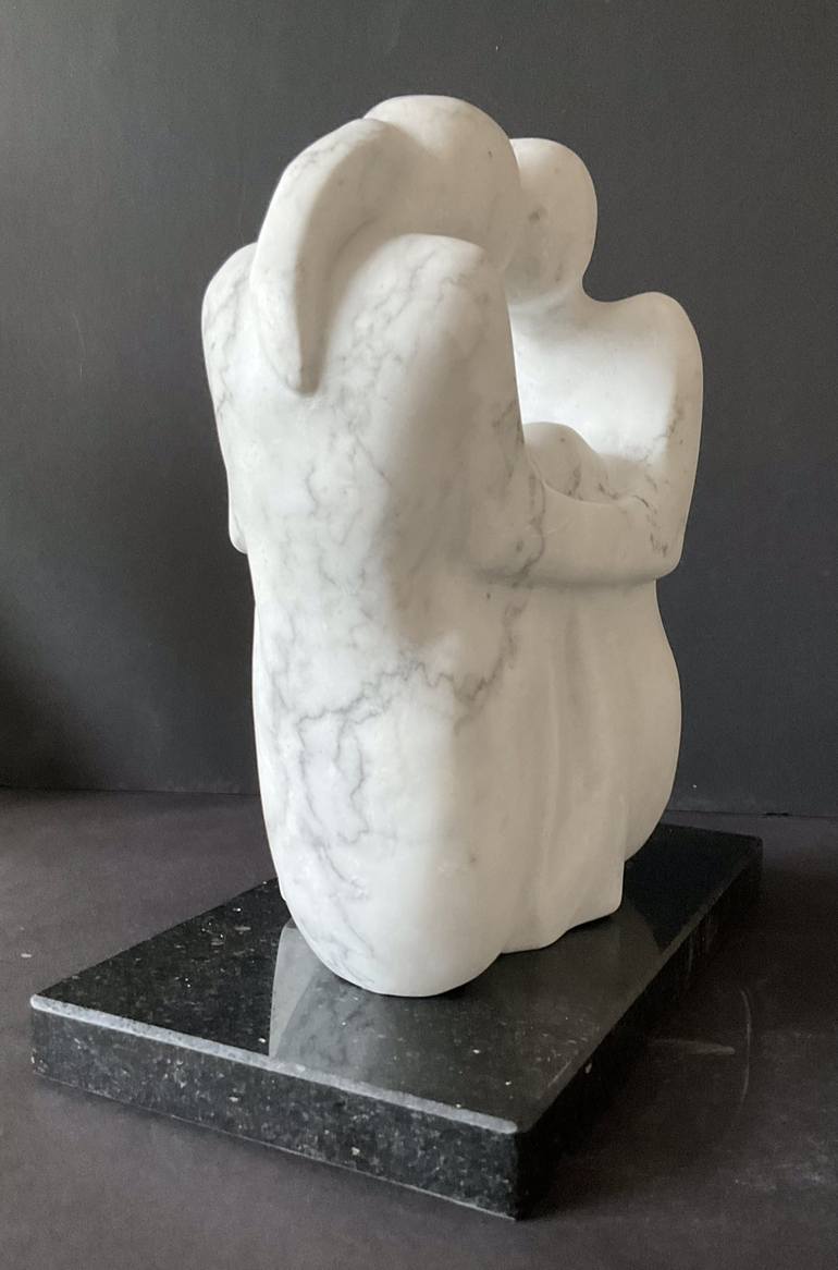 Original Contemporary Love Sculpture by Bozena Happach