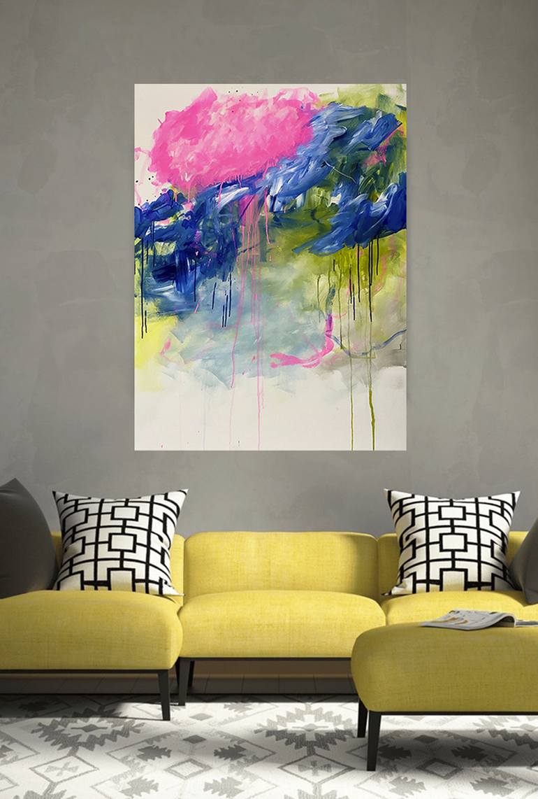 Original Modern Abstract Painting by Kathy Wright