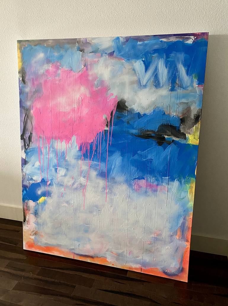 Original Modern Abstract Painting by Kathy Wright