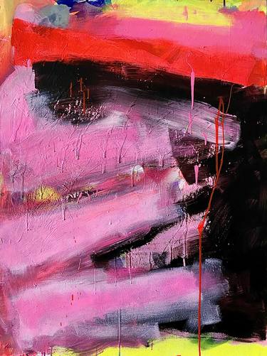 Original Abstract Expressionism Abstract Paintings by Kathy Wright