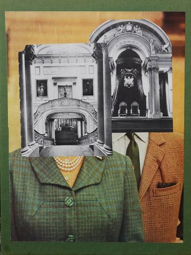 Print of Conceptual Political Collage by Tim Ridley