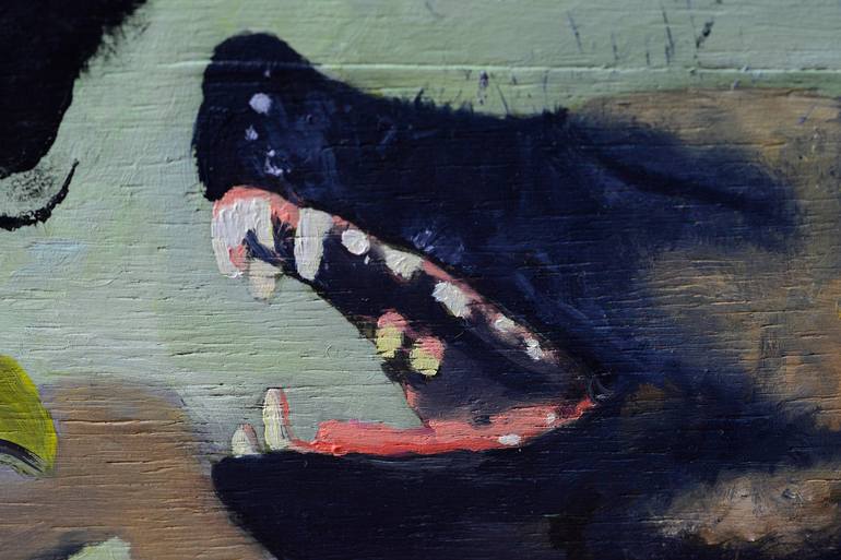 Original Conceptual Animal Painting by Tim Ridley