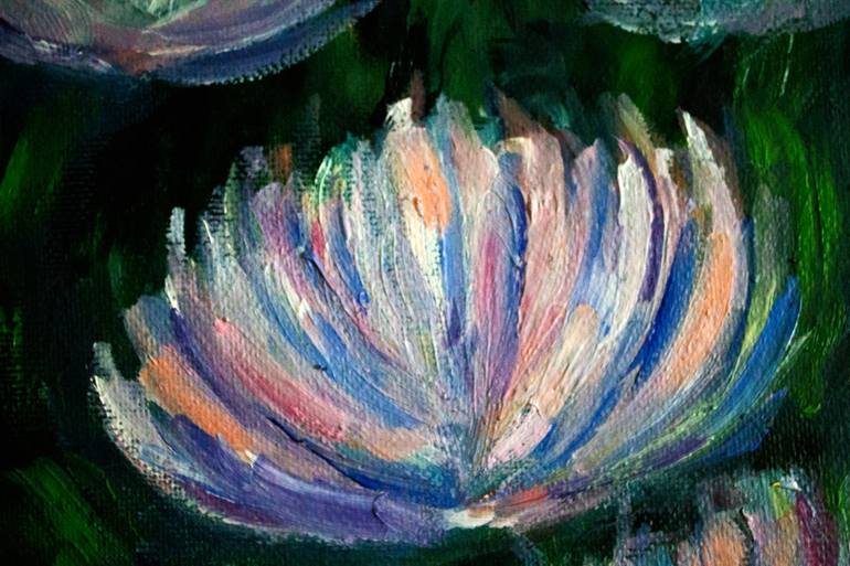 Original Impressionism Botanic Painting by Anna Suan