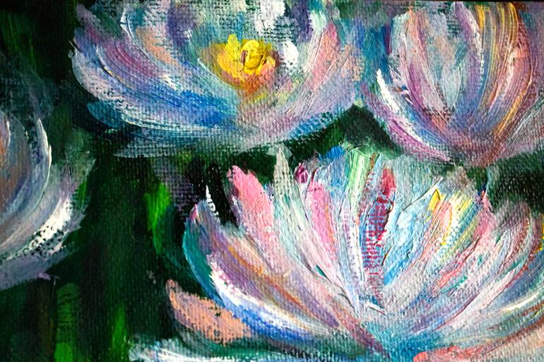 Original Impressionism Botanic Painting by Anna Suan
