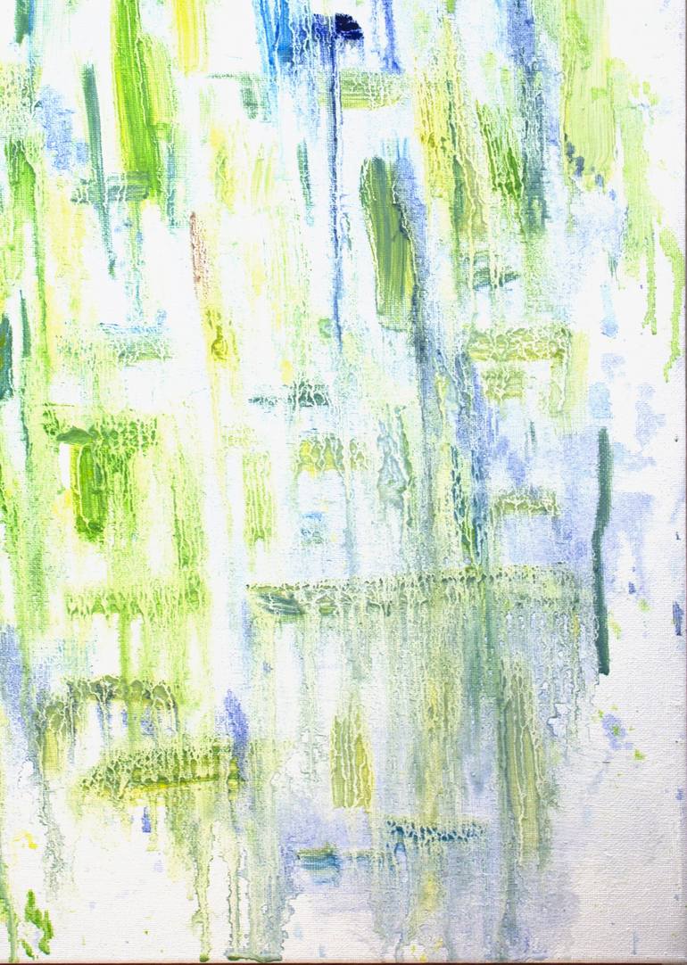 Original Abstract Expressionism Abstract Painting by Anna Suan