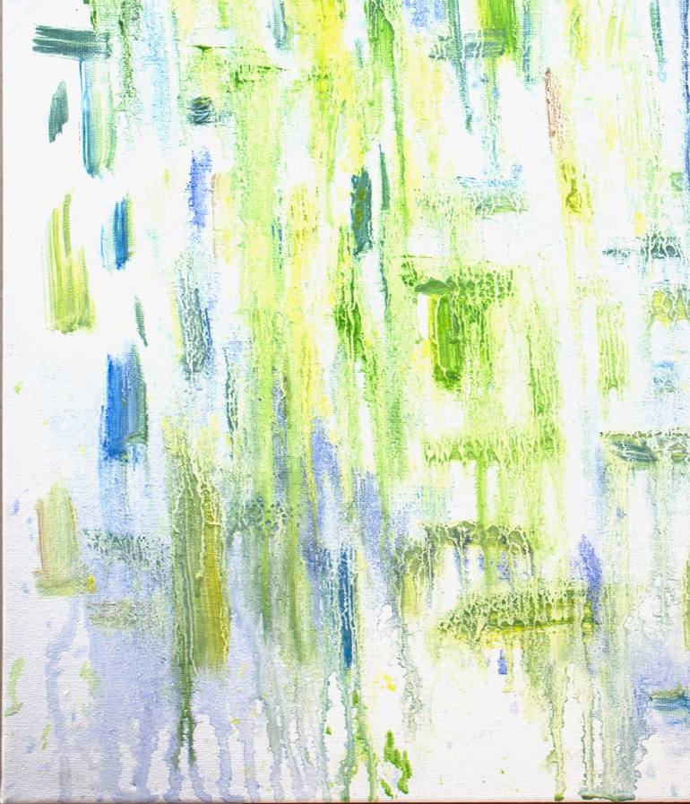 Original Abstract Expressionism Abstract Painting by Anna Suan