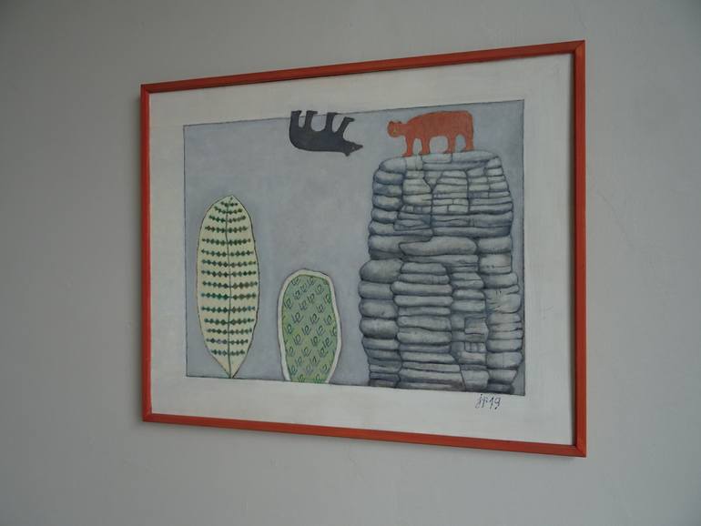 Original Figurative Nature Painting by Jiri Papousek