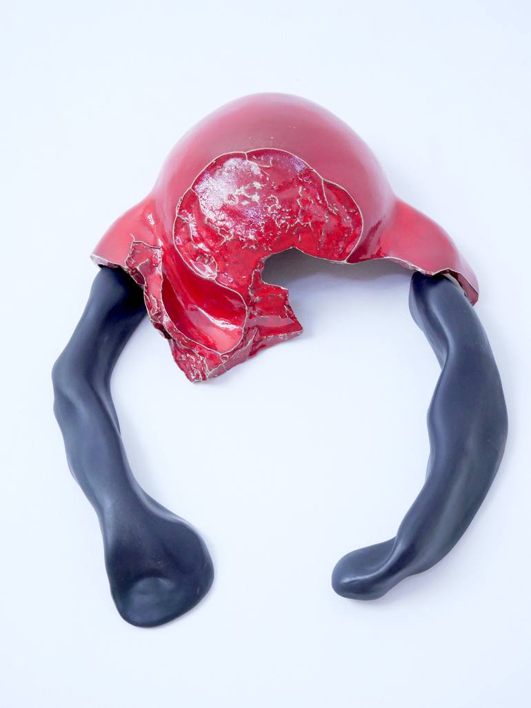 Original Abstract Expressionism Body Sculpture by Oscar Guido Barbery