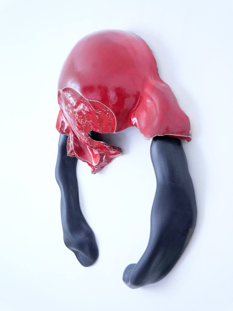 Original Abstract Expressionism Body Sculpture by Oscar Guido Barbery