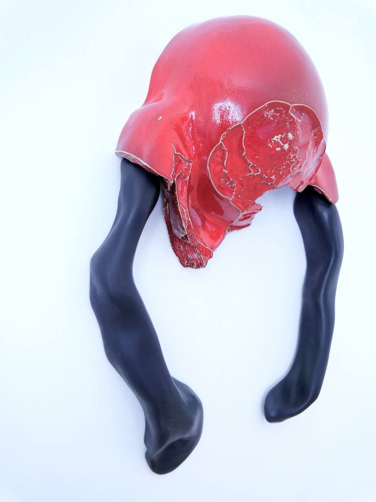 Original Abstract Expressionism Body Sculpture by Oscar Guido Barbery