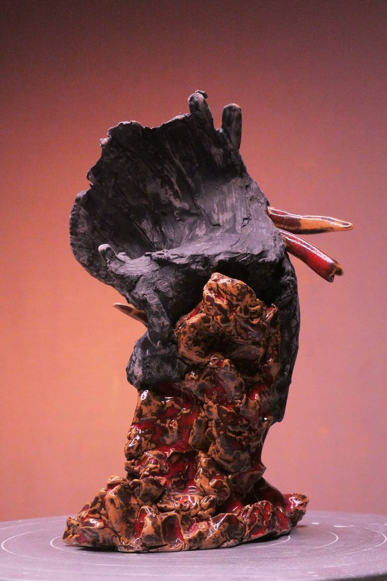 Original Contemporary Abstract Sculpture by Oscar Guido Barbery
