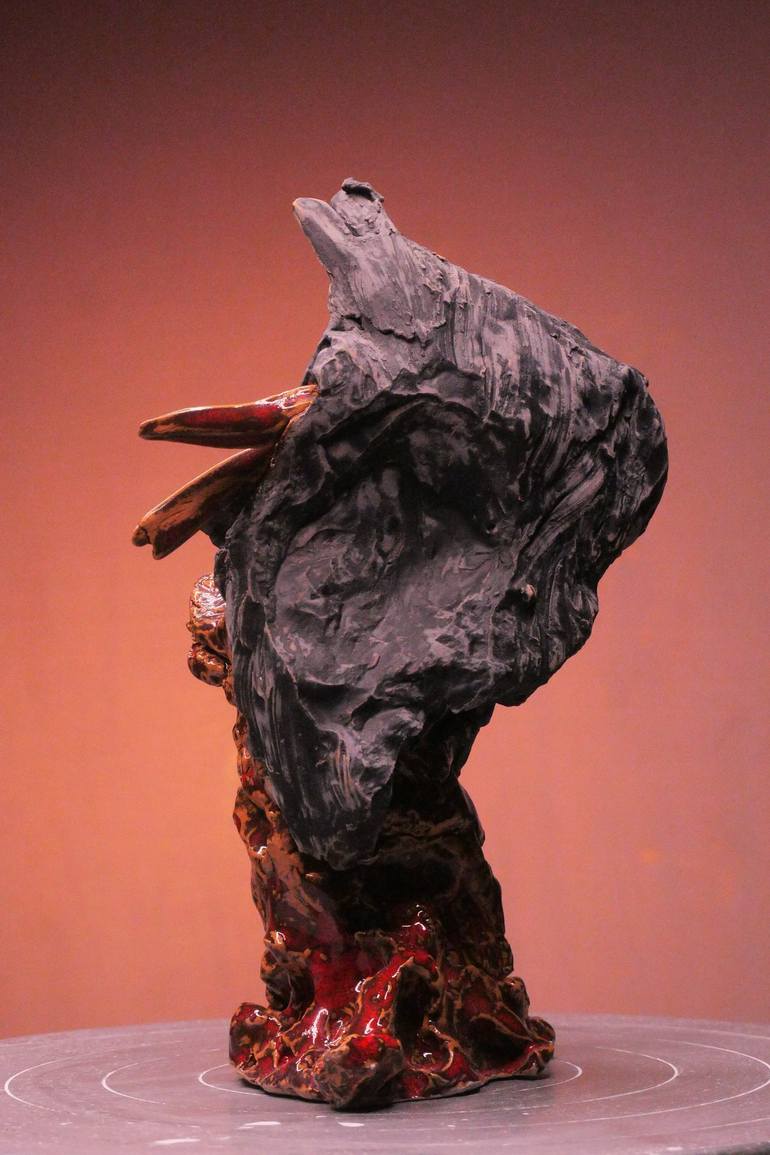 Original Contemporary Abstract Sculpture by Oscar Guido Barbery
