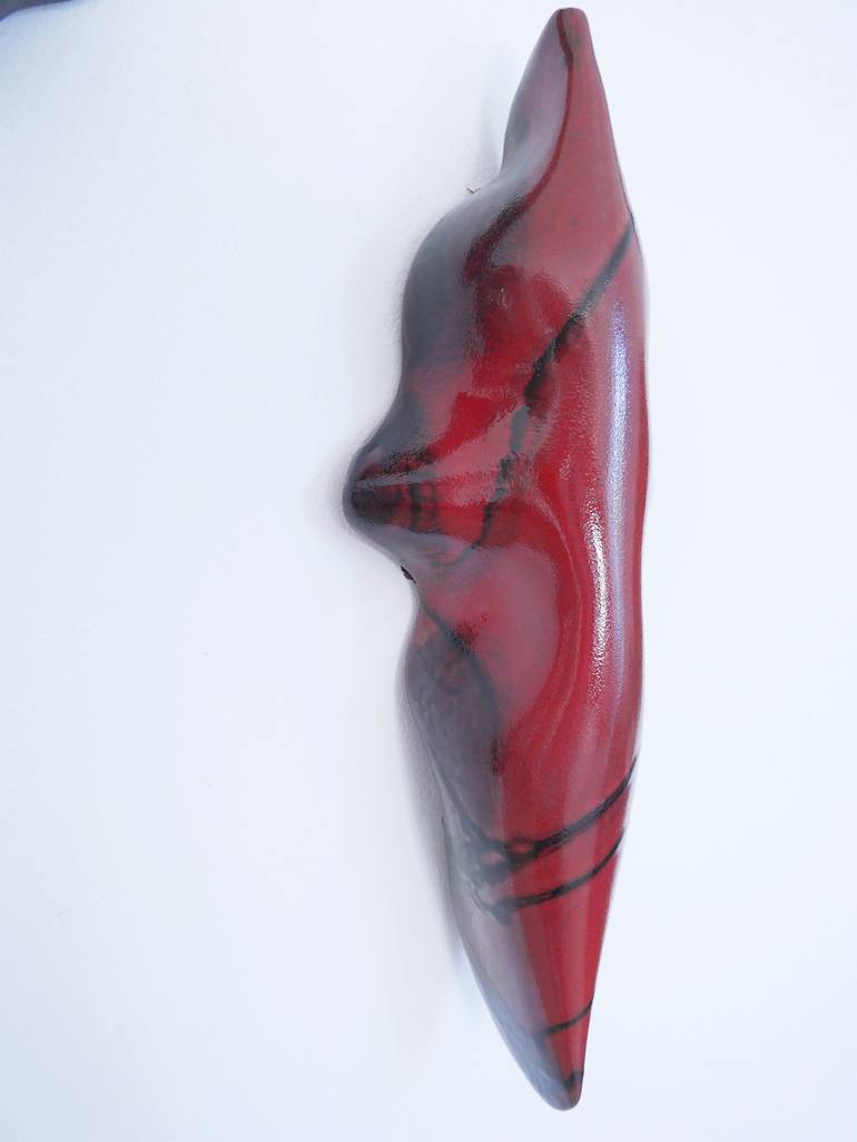 Original Abstract Erotic Sculpture by Oscar Guido Barbery