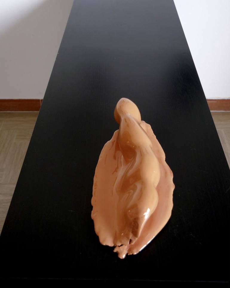 Original Abstract Expressionism Abstract Sculpture by Oscar Guido Barbery