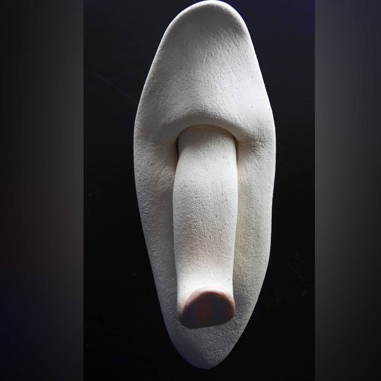 Original Abstract Body Sculpture by Oscar Guido Barbery
