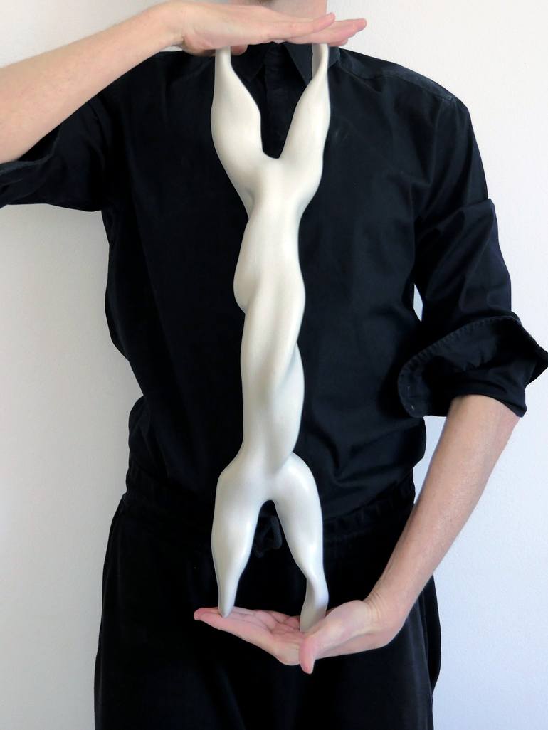 Original Abstract Sculpture by Oscar Guido Barbery