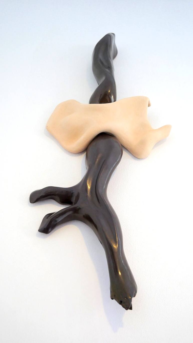 Original Abstract Expressionism Body Sculpture by Oscar Guido Barbery
