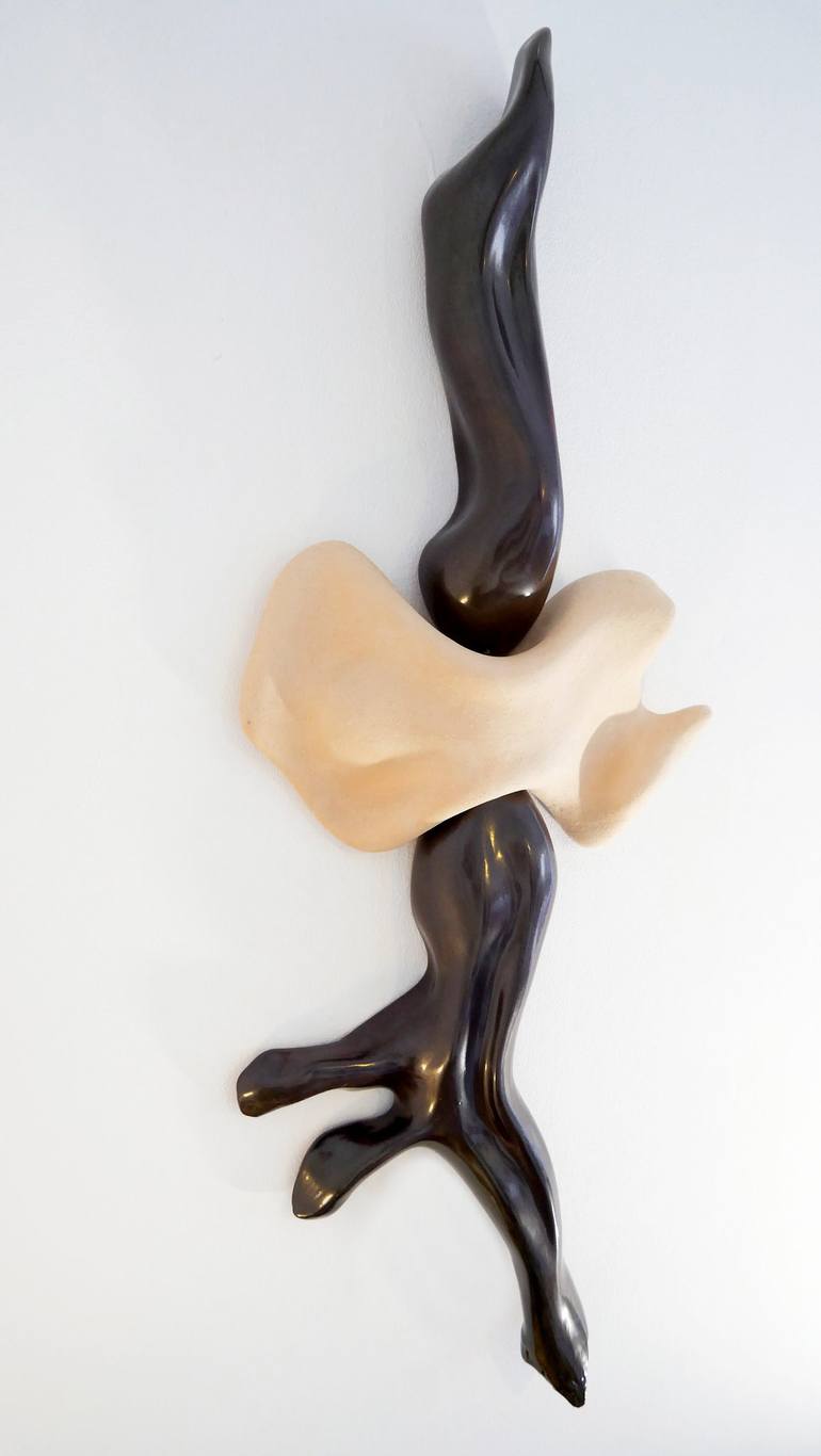Original Abstract Expressionism Body Sculpture by Oscar Guido Barbery