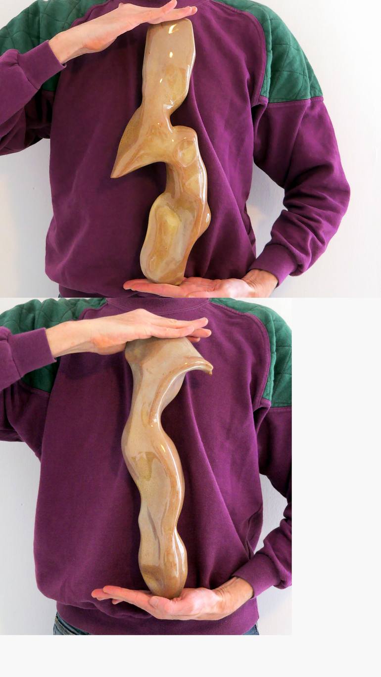 Original Abstract Expressionism Abstract Sculpture by Oscar Guido Barbery