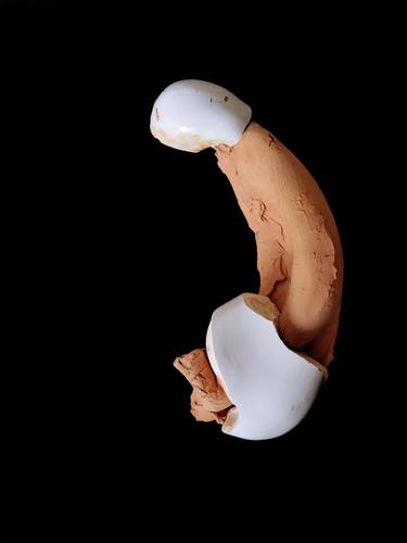 Original Abstract Expressionism Body Sculpture by Oscar Guido Barbery