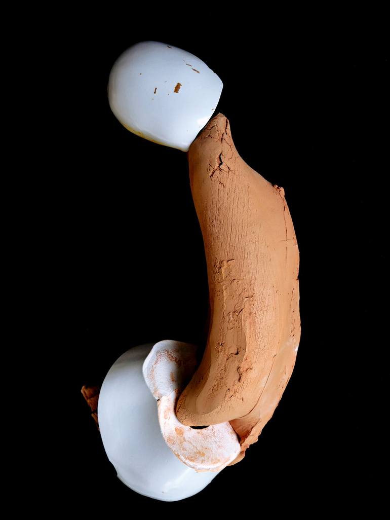 Original Abstract Expressionism Body Sculpture by Oscar Guido Barbery