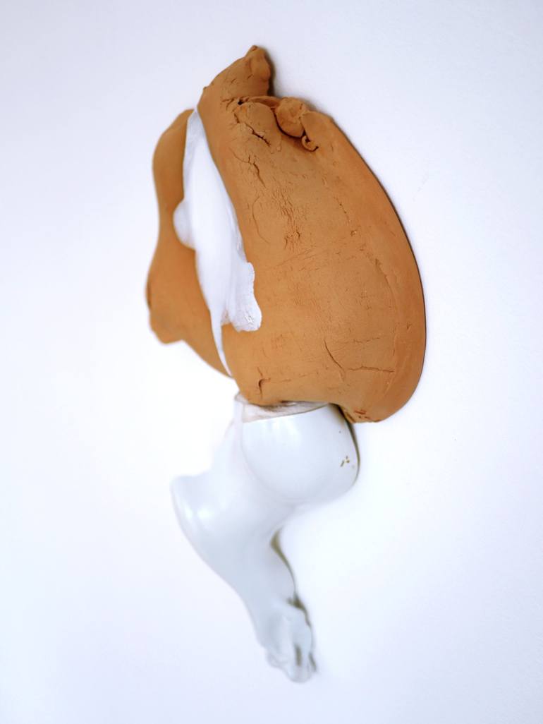 Original Surrealism Body Sculpture by Oscar Guido Barbery