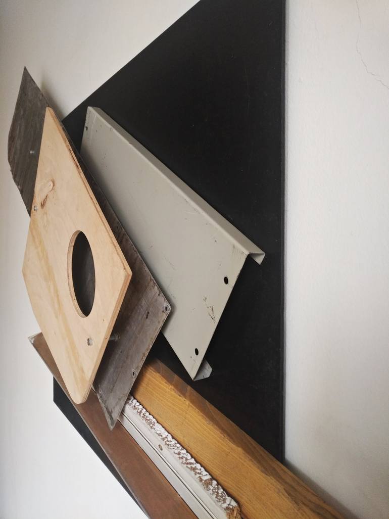 Original Abstract Geometric Sculpture by Sara Sonas