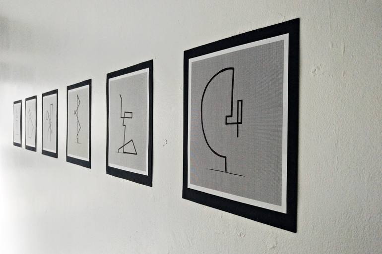 Original Geometric Drawing by Sara Sonas