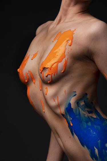 Original Abstract Expressionism Nude Photography by KUMAR FOTOGRAPHER