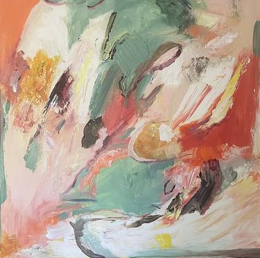 Original Abstract Expressionism Abstract Paintings by Mary Morgan