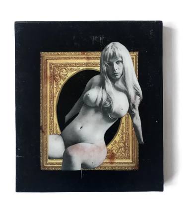 Print of Art Deco Nude Collage by Tati Saric