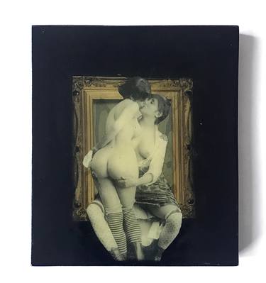 Print of Nude Collage by Tati Saric