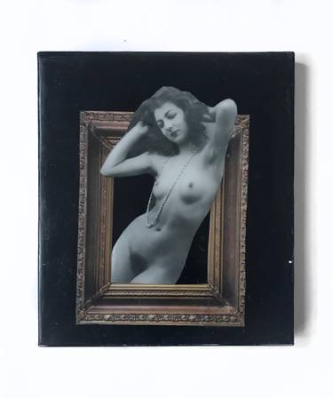 Print of Art Deco Nude Collage by Tati Saric