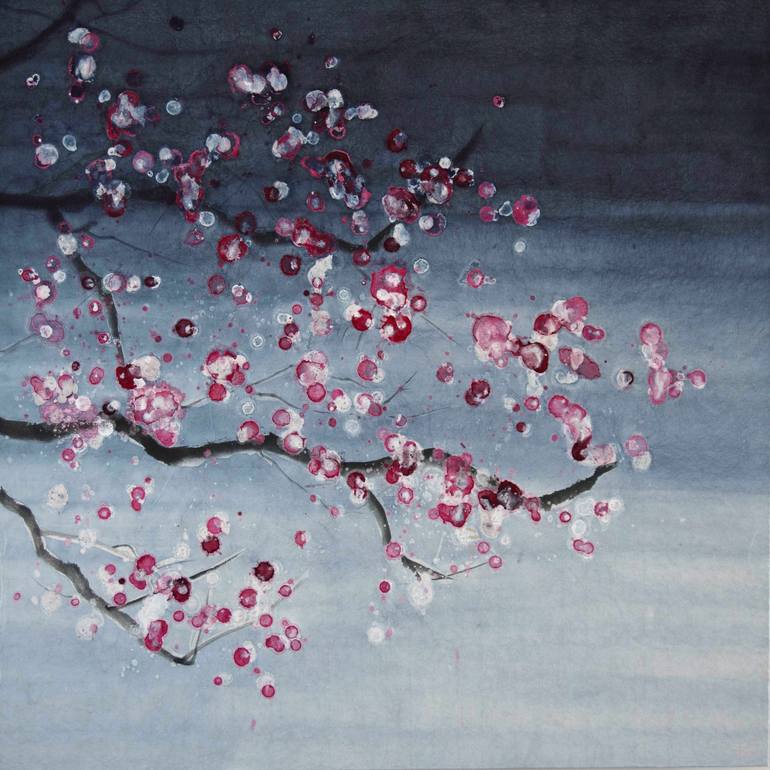 Original Fine Art Nature Painting by Kaoru Hirose