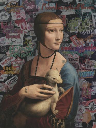 Print of Pop Art Women Mixed Media by Wilhem VON KALISZ