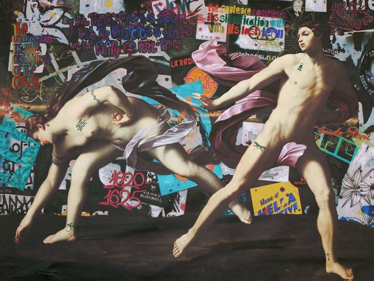 Original Expressionism Other Mixed Media by Wilhem Von Kalisz