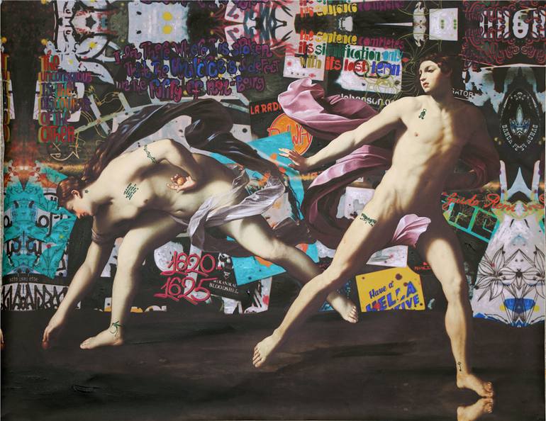 Original Expressionism Other Mixed Media by Wilhem Von Kalisz