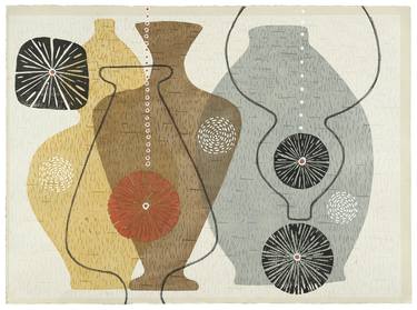 Original Abstract Printmaking by Beth Adler