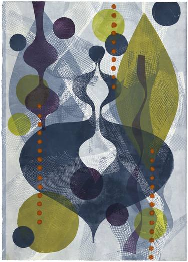 Saatchi Art Artist Beth Adler; Printmaking, “Still Dangling - Limited Edition of 1” #art