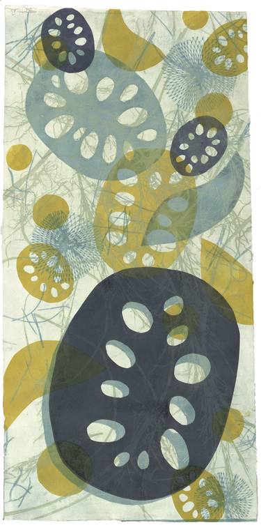 Original Abstract Printmaking by Beth Adler