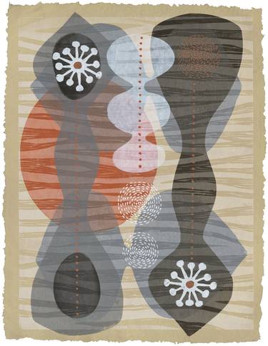 Print of Modern Abstract Printmaking by Beth Adler