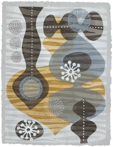 Print of Modern Abstract Printmaking by Beth Adler