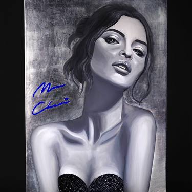 Original Figurative Women Painting by Omar Fadle